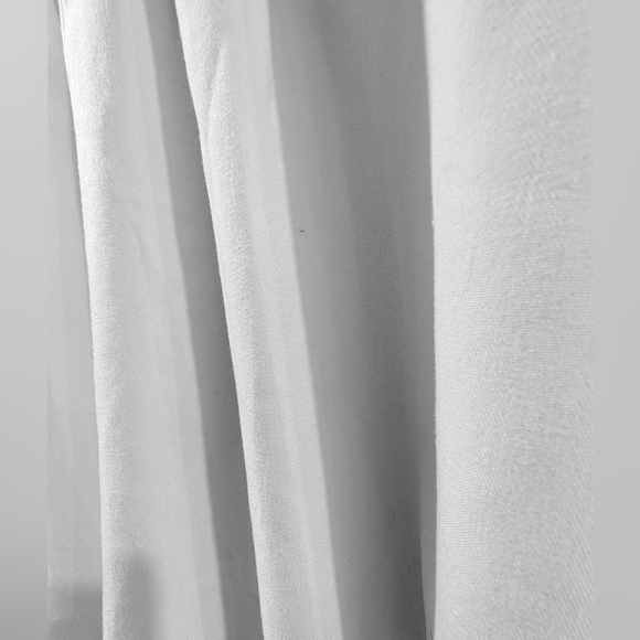 Lulu's White Plunge Neckline Skater Mini Dress - Picture 6 of 9